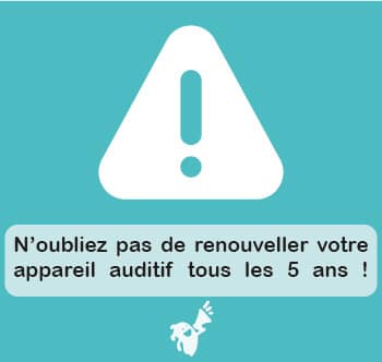 renouveler votre appareil auditif